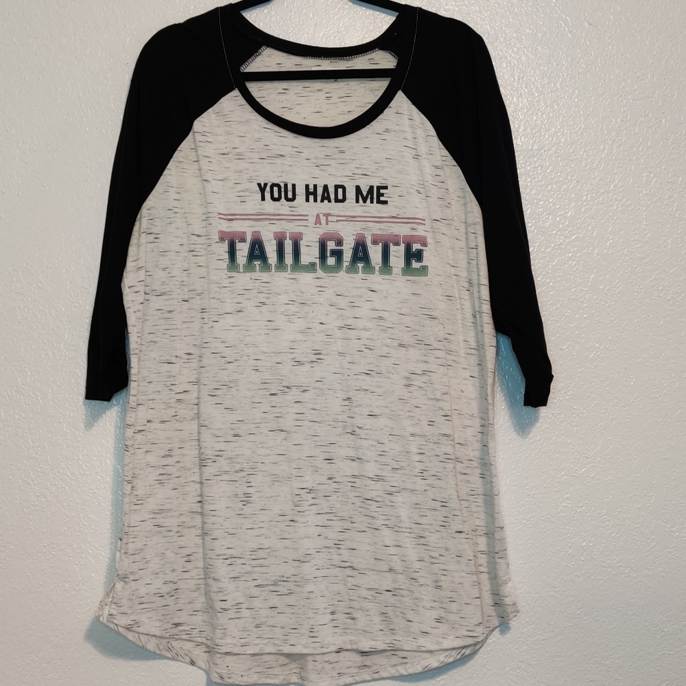 Maurices Over Sized Baseball T-shirt XXL